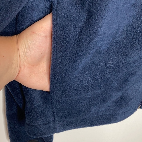 Woolrich fleece jacket navy blue size medium - Picture 5 of 6